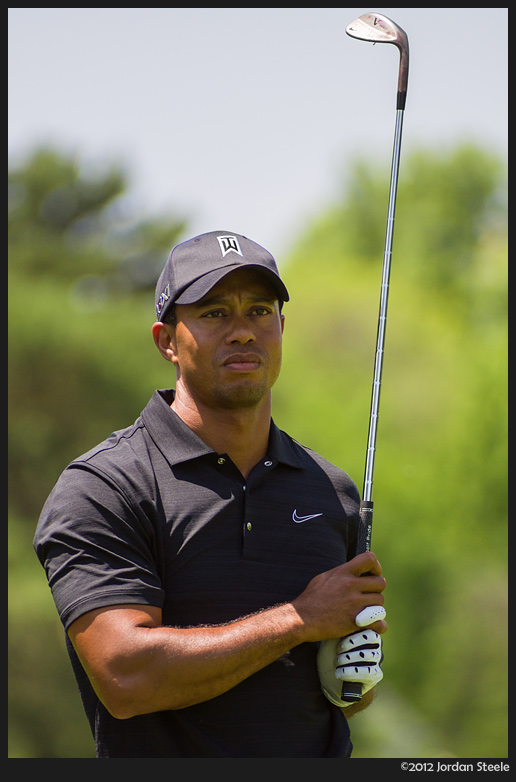 Tiger Woods - 2012 Memorial Tournament Pro-Am - Olympus OM-D E-M5 with Canon FD 50-300mm f/4.5L