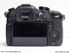 Panasonic Lumix GH3 - Back