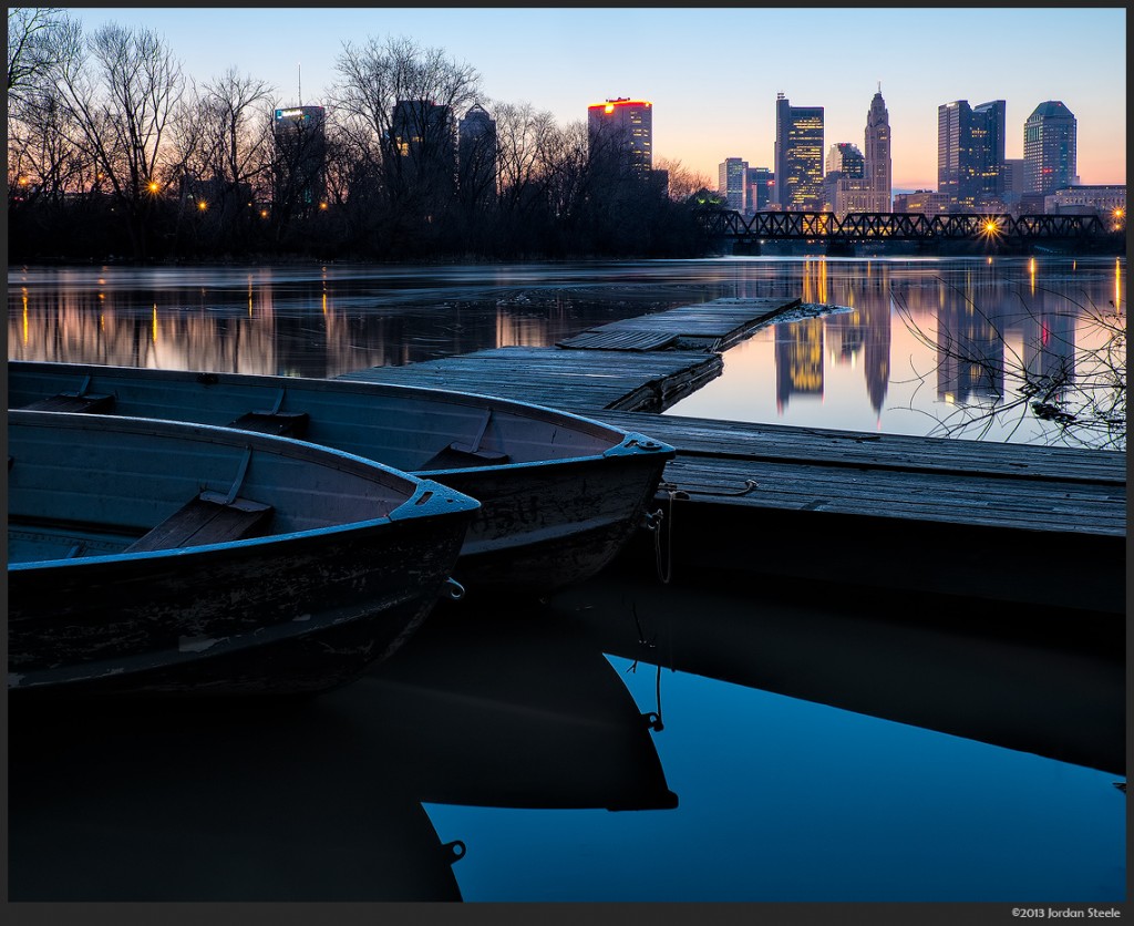 The Dock at Dawn - Fujifilm X-E1 with Fujinon 18-55 f/2.8-4