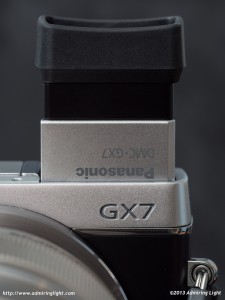 The GX7's Tilting EVF