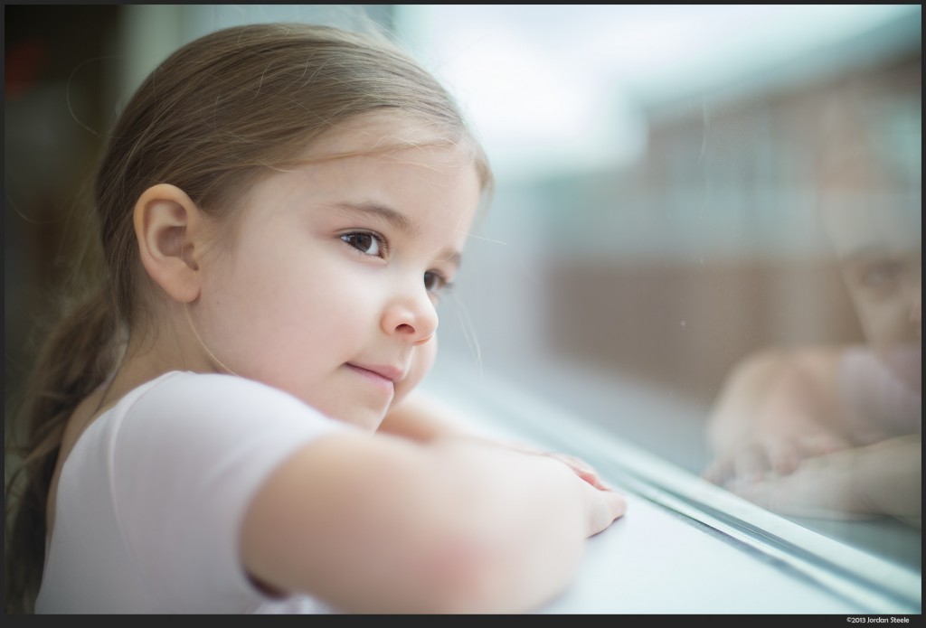 Staring out the Window - Fujifilm X-E1 with Canon FL 55mm f/1.2 + Speed Booster @ 39mm, f/0.85