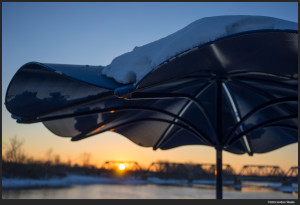 Winter Sunset - Sony A7 with Zeiss FE 35mm f/2.8 @ f/4