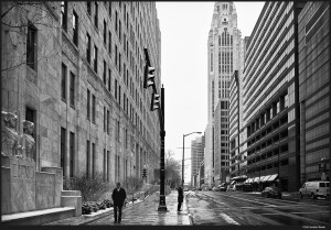 Winter Street - Sony A7 with FE 35mm f/2.8 Sonnar @ f/7.1 (click to enlarge)