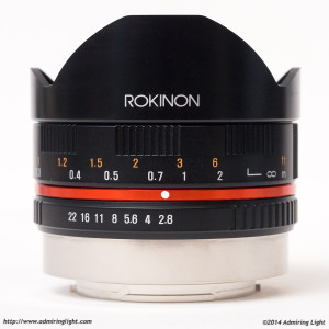 Rokinon 8mm f/2.8 Fisheye