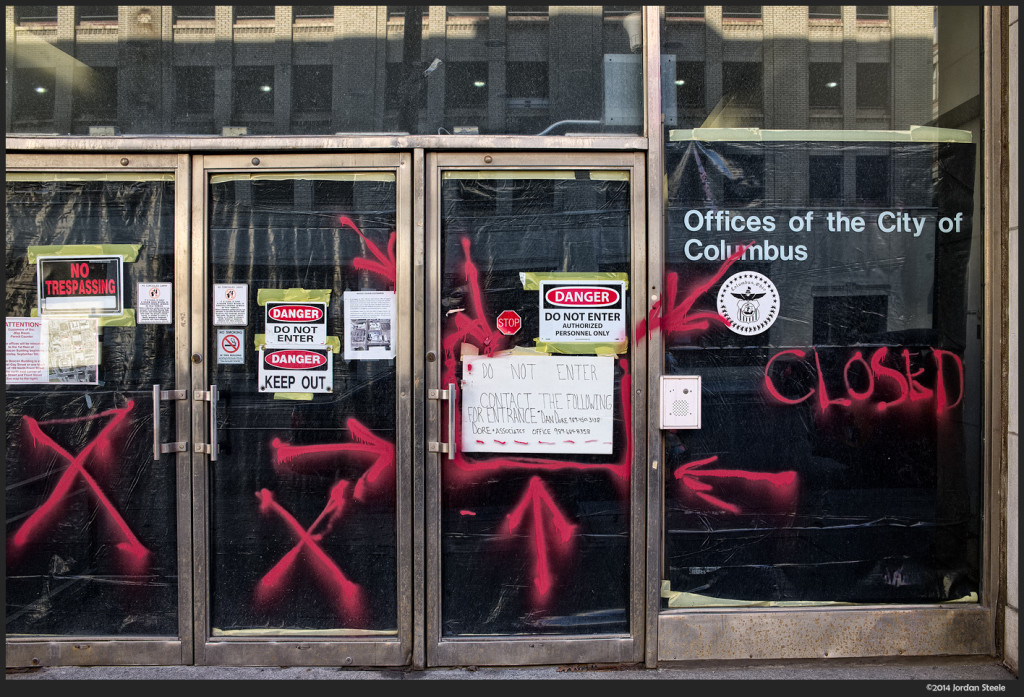 The City is Closed - Fujifilm X-T1 with Fujinon XF 18-55mm f/2.8-4 @ 20mm, f/9, ISO 400