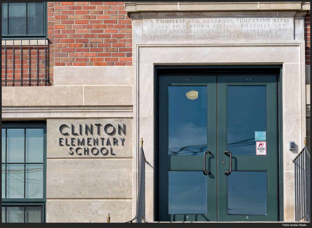 Clinton Elementary - Fujifilm X-E2 with Fujinon XF 56mm f/1.2 @ f/5.6