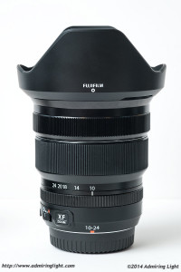 The 10-24mm with the included lens hood