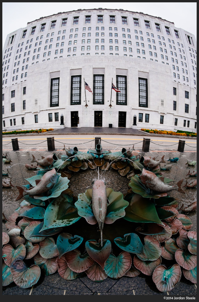 Supreme Court Fish - Fujifilm X-E2 with Rokinon 8mm f/2.8 Fisheye II