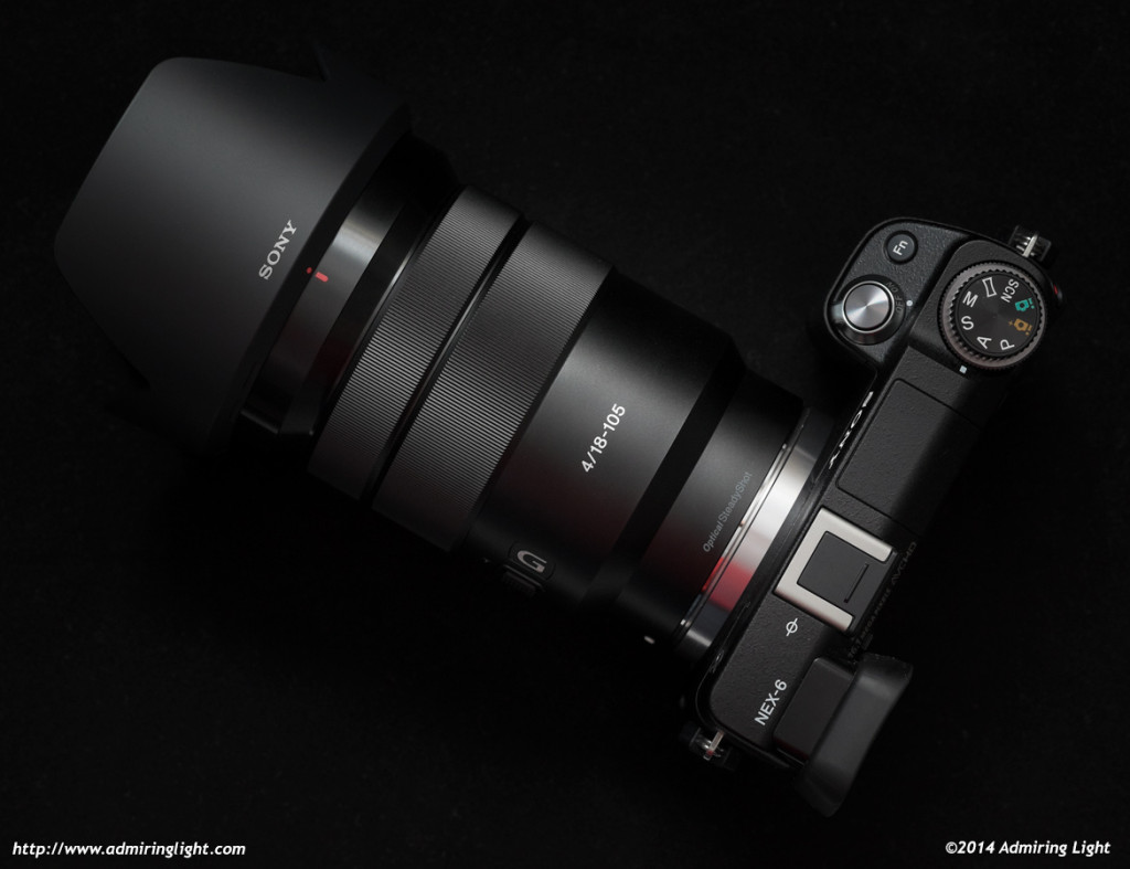 Sony 18-105mm f/4 G OSS on the Sony NEX-6
