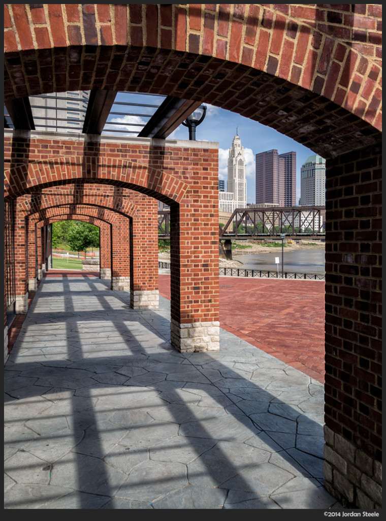 City Arches - Olympus OM-D E-M5 with Panasonic Leica 15mm f/1.7 @ f/8