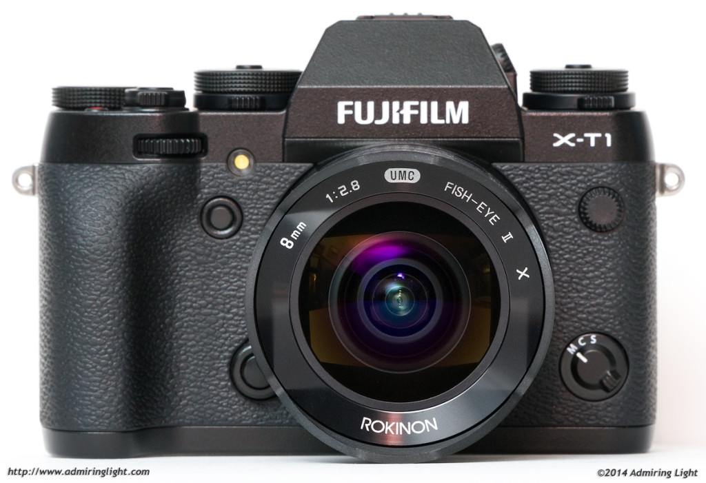 The Rokinon 8mm f/2.8 Fisheye II on the Fujifilm X-T1