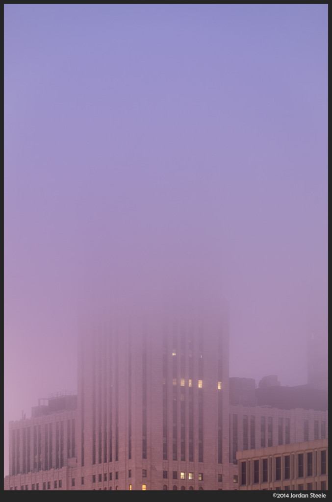 Leveque Tower Rising - Fujifilm X-T1 with Fujinon XF 18-135mm f/3.5-5.6 @ 120mm, f/8