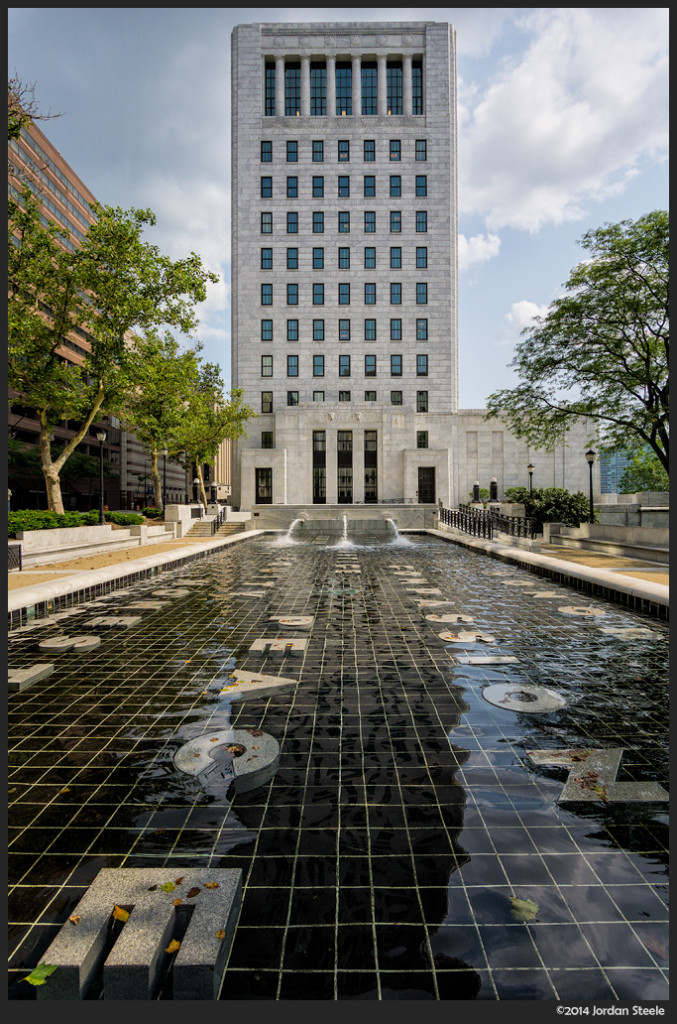 Supreme Court Fountain, Columbus, OH  - Sony a6000 with Rokinon 12mm f/2.0 NCS CS