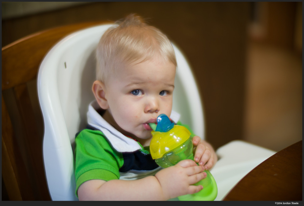 Drinking Milk - Sony NEX-6 with Ibelux 40mm f/0.85 @ f/0.85