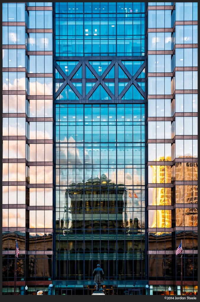 Statehouse Reflections - Panasonic LX100 @ 34mm, f/4, 1/80s, ISO 200