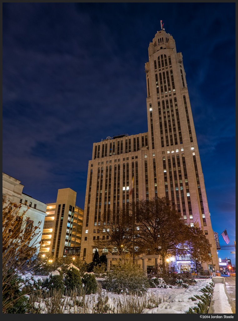 Leveque Tower, Columbus, OH - Panasonic LX100 @ 