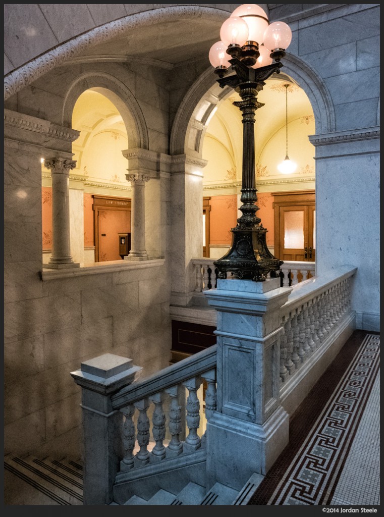 Ohio Statehouse - Panasonic LX100 @ 10.9mm, f/5.6, ISO 3200