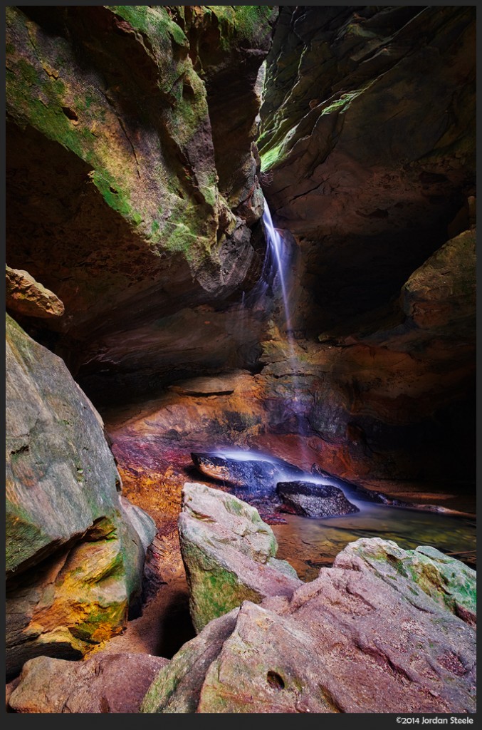 Conkle's Hollow - Fujifilm X-T1 with Fujinon XF 14mm f/2.8 @ f/14, 140s, ISO 200, with polarizer