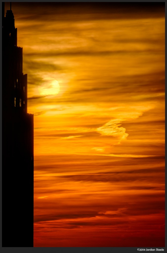 Red Sunset - Fujifilm X-T1 with Fujinon XF 55-200mm f/3.5-4.8 @ 200mm, f/16, 1/640s, ISO 200 with 3 stop ND filter