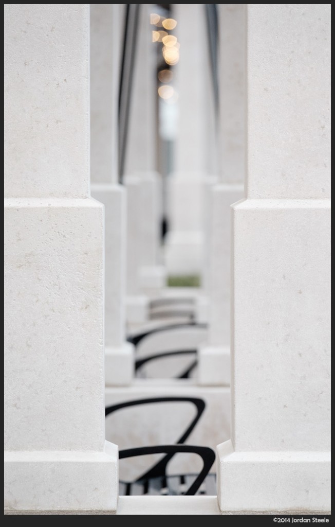 Through the Benches - Fujifilm X-T1 with Fujinon XF 50-140mm f/2.8 R OIS WR @ 140mm, f/3.6