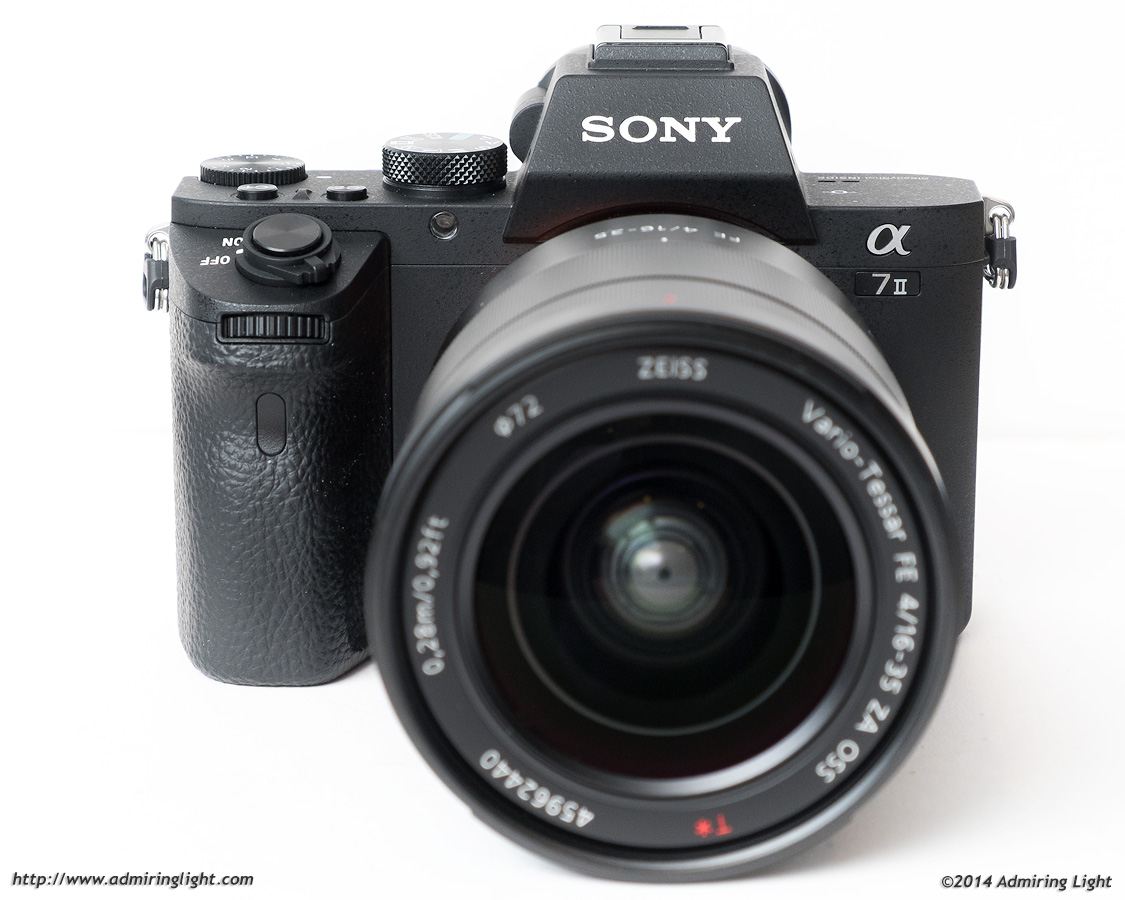 Review Sony A7II Admiring Light