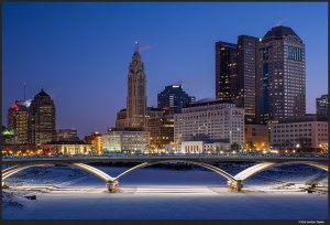 Cold Columbus Morning - Fujifilm X-T1 with Fujinon XF 16-55mm f/2.8 @ 33mm, f/8