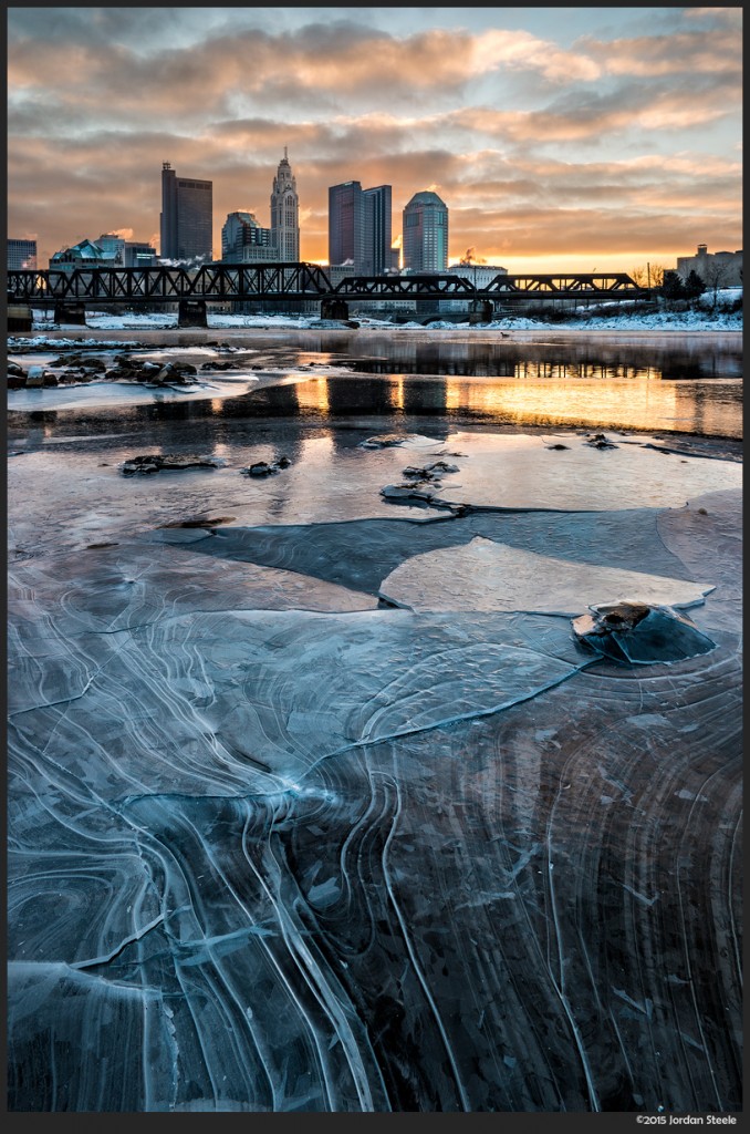 Fire and Ice - Samsung NX1 with Samsung 16-50mm f/2-2.8 @ 16mm, f/14, 1/10s, ISO 100