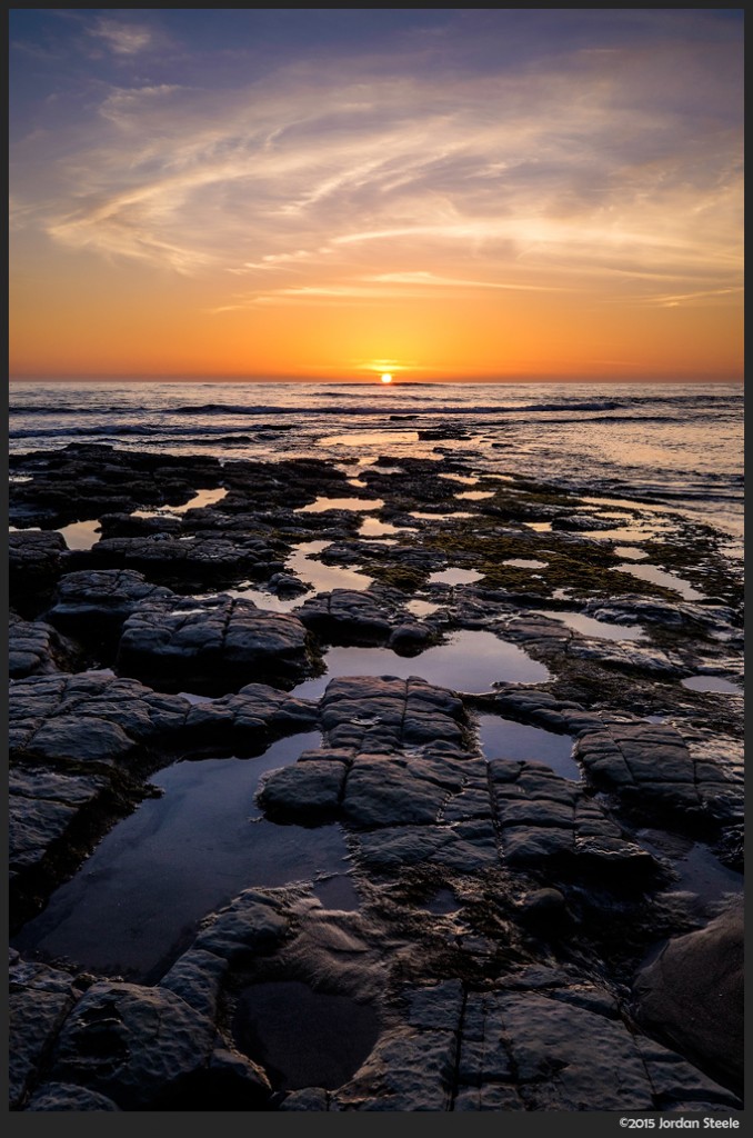 Pacific Sunset - Sunset Cliffs Natural Park, San Diego, CA - Fujifilm X-T1 with Fujinon XF 10-24mm f/4 @ 21mm, f/11, 1/80s, ISO 200