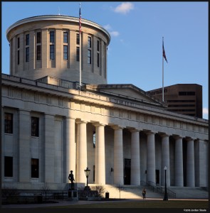 Ohio Statehouse - Olympus OM-D E-M5 Mark II with Olympus 12-40mm f/2.8 PRO @ 25mm, f/5.6, ISO 200