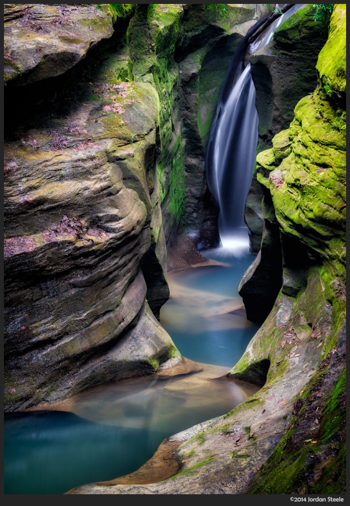 Corkscrew Falls - With Polarizer