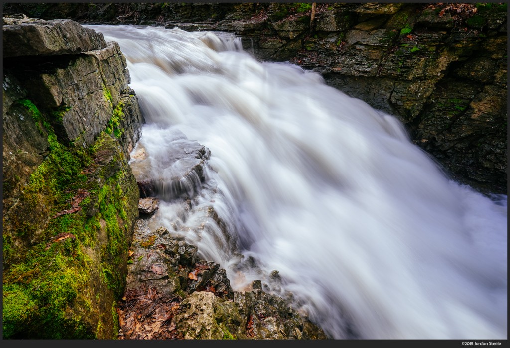 Indian Run Falls - Fujifilm X-T1 with Fujinon XF 10-24mm f/4 @ 10mm, f/8, 0.4 sec