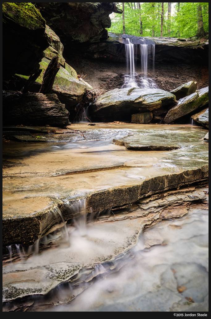 Blue Hen Falls - Sony A7 II with Sony FE 28mm f/2 @ f/11 (focus stack of 3 images)