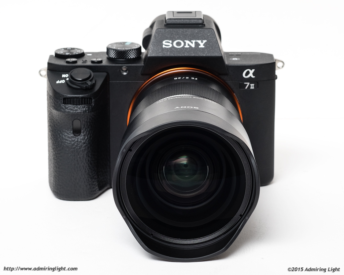 The Sony 21mm Ultra-Wide Conversion Lens on the FE 28mm