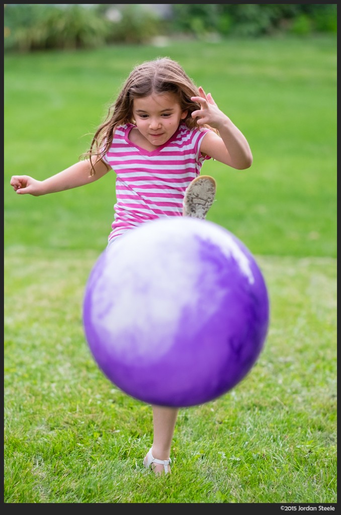 Kickball - Fujifilm X-T1 with Fujinon XF 90mm f/2 @ f/2 (CAF)