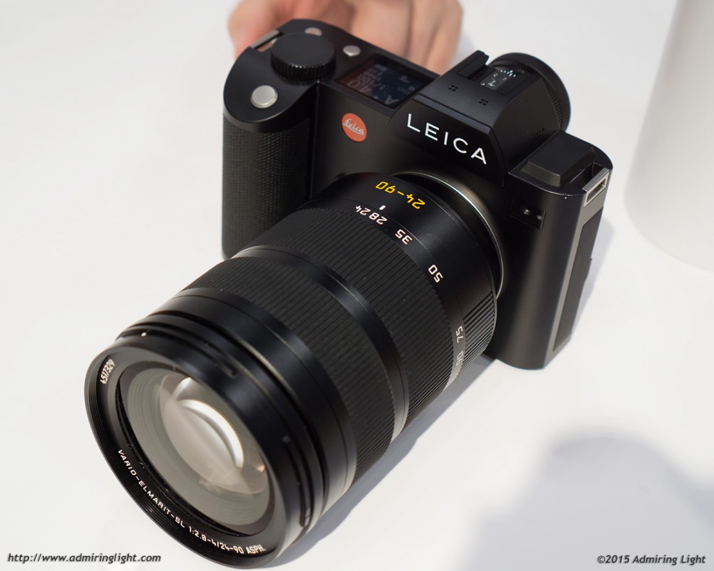 Hands-On: Leica Booth: Leica SL and Leica Q