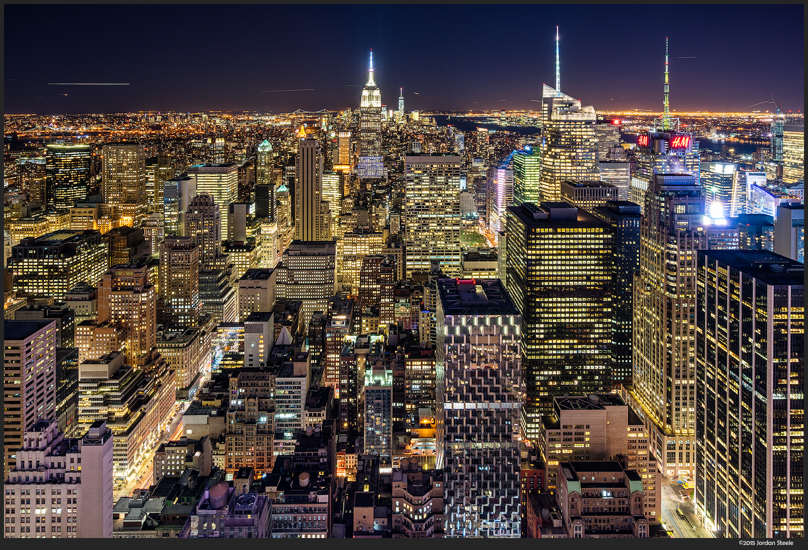 Manhattan from Top of the Rock - Sony A7 II with Zeiss FE 16-35mm f/4 @