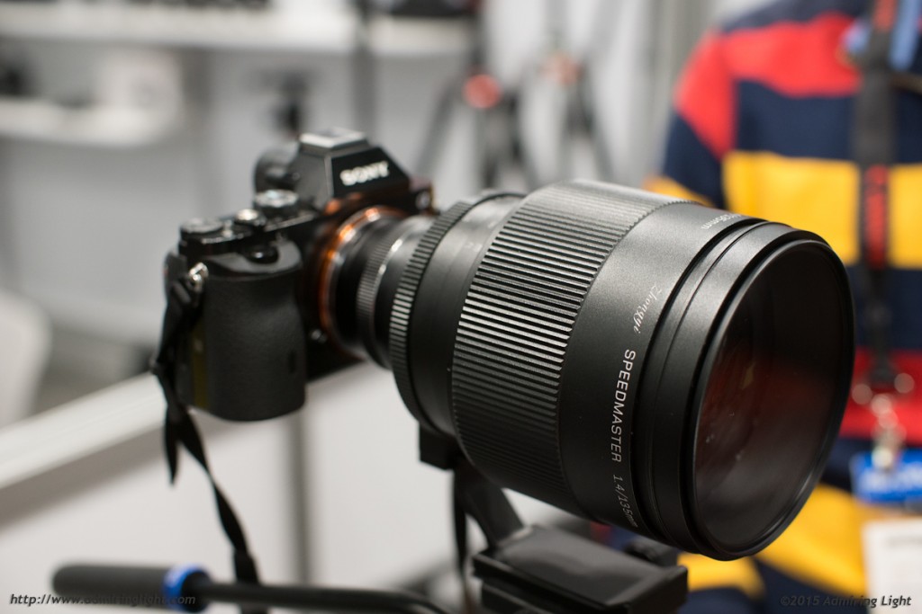 Hands-On: Mitakon Booth: 135mm f/1.4, 35mm f/0.95, 25mm f/0.95