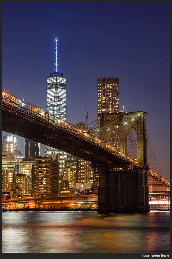 1 World Trade Center - Sony A7 II with Canon FD 85mm f/1.8 @ f/8, 30s, ISO 100