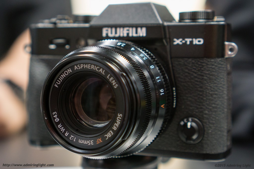 Hands-On: Fujifilm Booth: 35mm f/2 WR, 1.4x TC