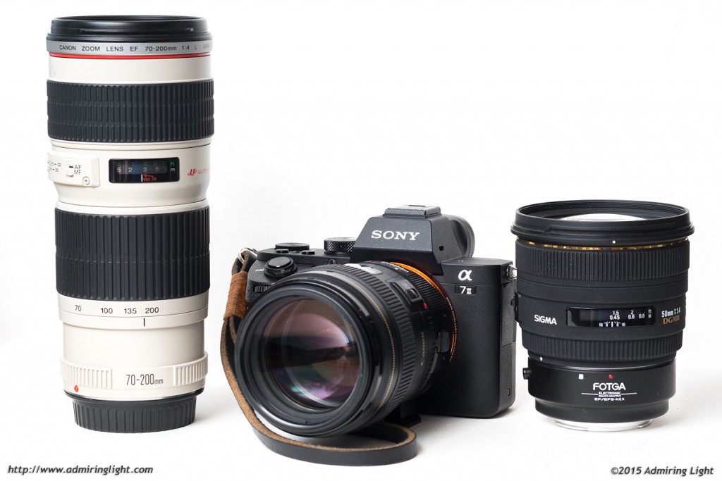 Canon EF Lenses on Sony A7 II (Firmware 2.0)