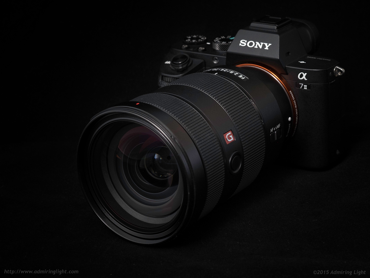 The Sony 24-70mm f/2.8 GM on the Sony A7 II