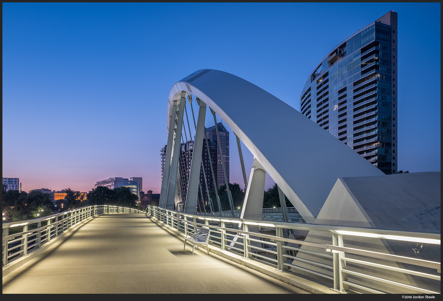 Main Street Bridge Before Dawn - Fujifilm X70 @ 