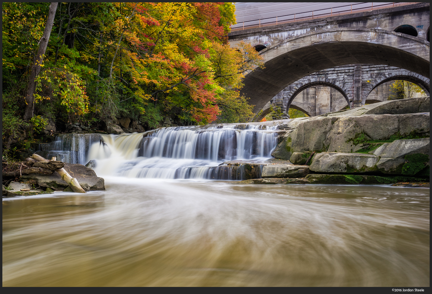 Berea Falls in Autumn - Sony A7 II with Zeiss FE 16-35mm f/4 ZA OSS @ f/16