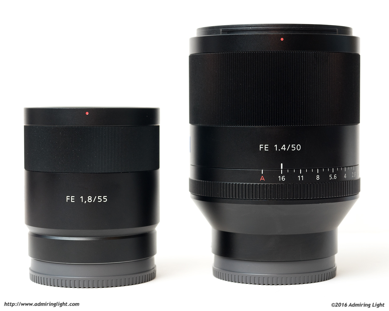 Zeiss FE 50mm f/1.4 Planar vs. Zeiss FE 55mm f/1.8 Sonnar - Admiring Light