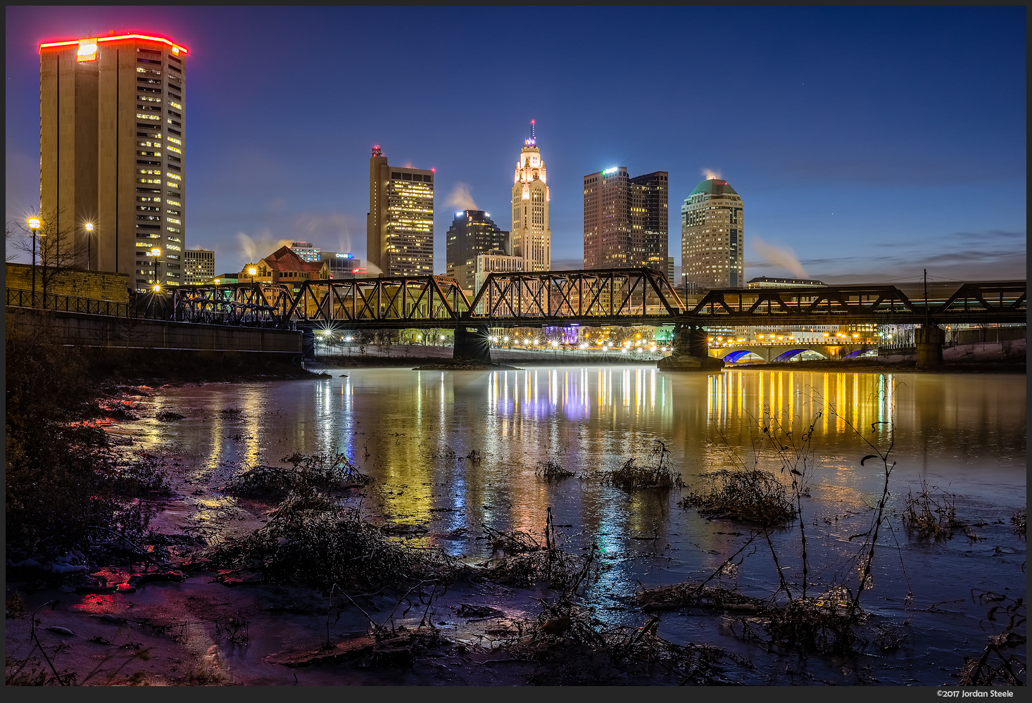 Icy Columbus - Fujifilm X-T2 with Fujinon XF 23mm f/2 R WR @ f/11, 8s