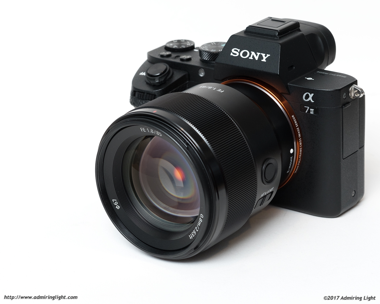 Sony FE 85mm f/1.8 on the Sony A7 II