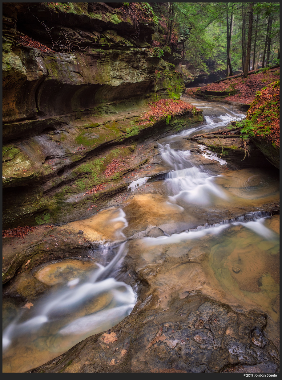 Middle Cascade, Hocking Hills State Park, Ohio - Fujifilm X-T2 with 