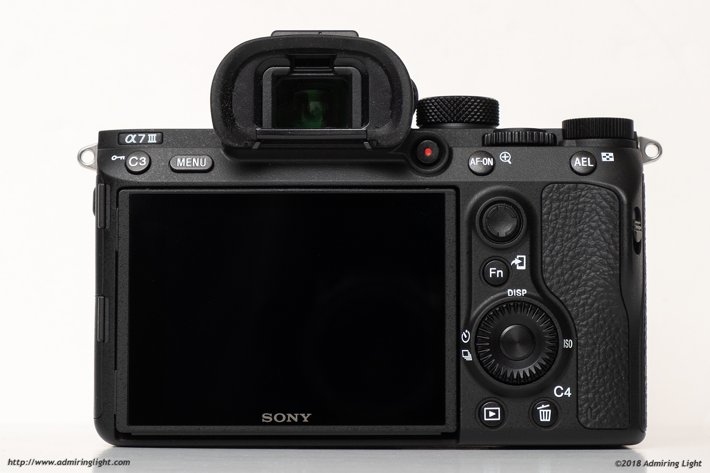 The Rear of the Sony A7 III