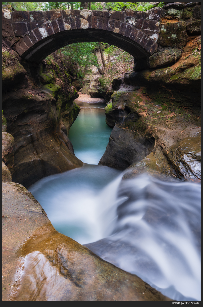Devil's Bathtub, Hocking Hills State Park, Ohio - Sony A7 III with Sony FE 16-35mm f/4 ZA OSS @