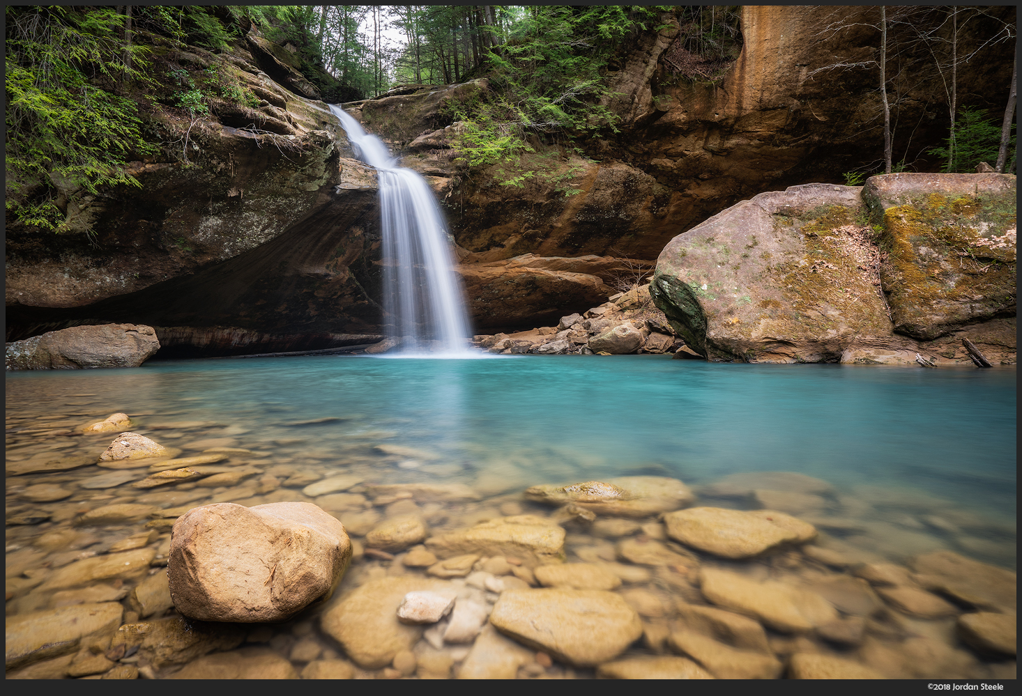 Lower Falls, Hocking Hills State Park, Ohio - Sony A7 III with Sony FE 16-35mm f/4 ZA OSS @